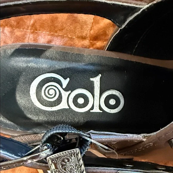 Stylish Brown Leather Mules - Picture 2 of 6